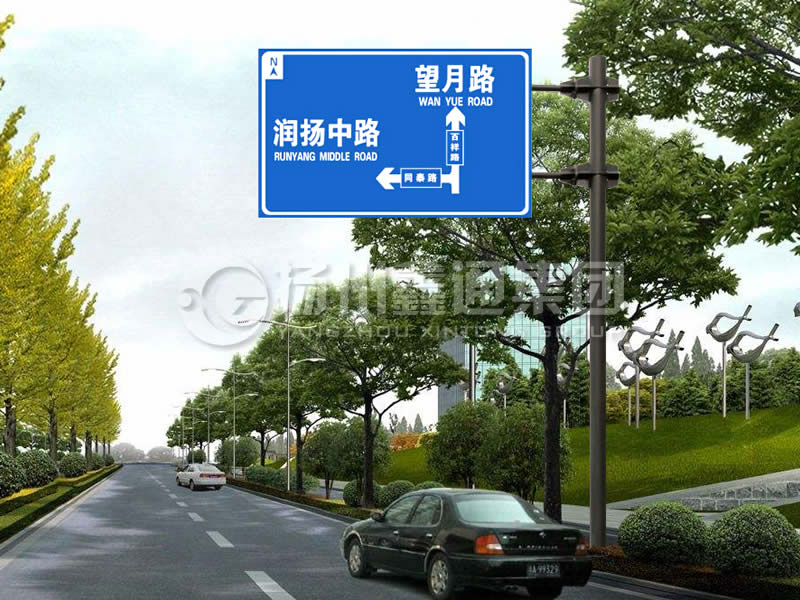 BZG-002，交通標(biāo)志桿，F(xiàn)型交通標(biāo)志桿