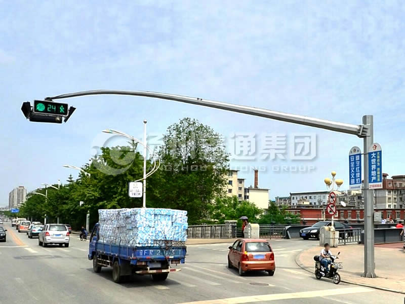 XHDG-048，吊籠式信號(hào)燈桿，吉林信號(hào)燈桿