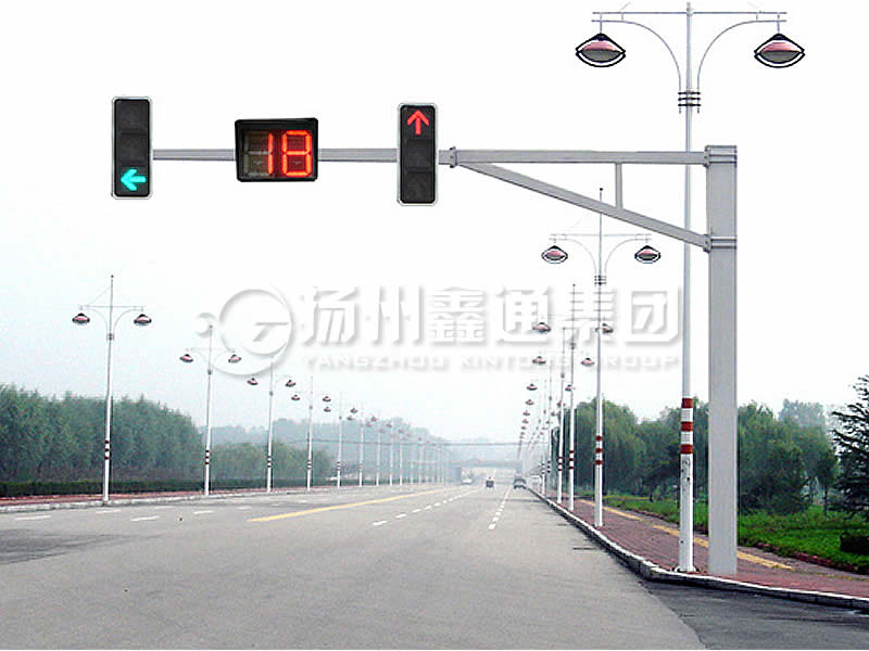 XHDG-052，方桿信號(hào)燈桿，淄博信號(hào)燈桿